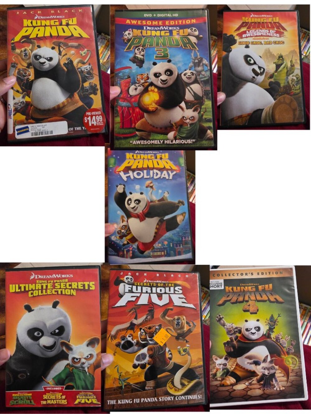 Kung Fu Panda DVD Bundle